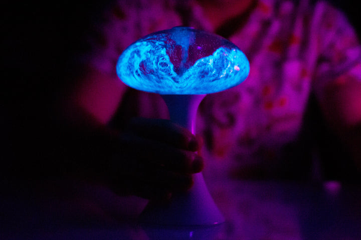 Bioluminescent aquarium dinoflagellates